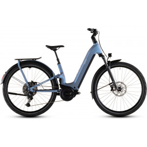 Elektrinis dviratis Cube Kathmandu Hybrid ONE11 HPC Pro 800 Easy Entry hazeblue'n'blue 2026
