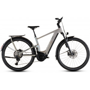 Elektrinis dviratis Cube Kathmandu Hybrid ONE11 HPC SLT 800 glintsand'n'oatgrey 2026