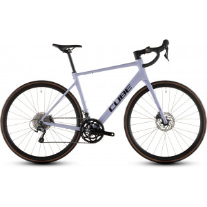 Dviratis Cube Attain Race cyclamen'n'black 2026