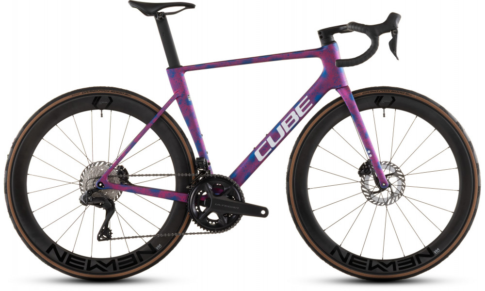 Dviratis Cube Litening AIR C:68X Race dazzlepink'n'blue 2026 