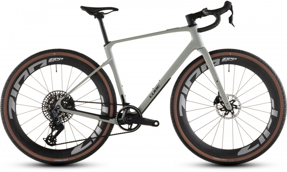 Dviratis Cube Nuroad C:62 SLX reedbeige'n'chrome 2026 