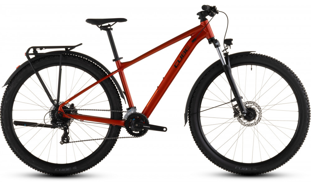 Dviratis Cube Aim ONE FE 29 sundowner'n'black 2026 