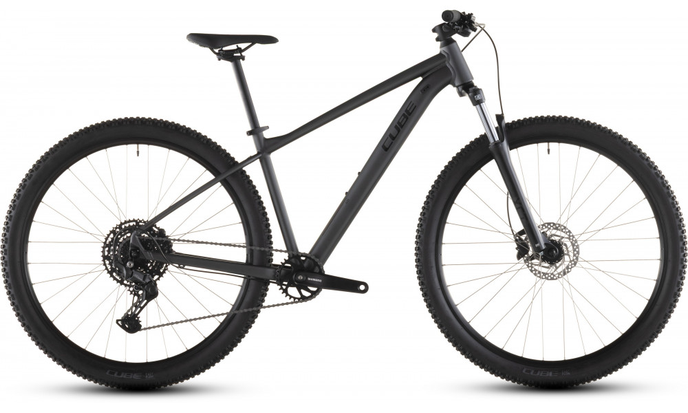 Dviratis Cube Aim Pro 29 slateblack'n'black 2026 