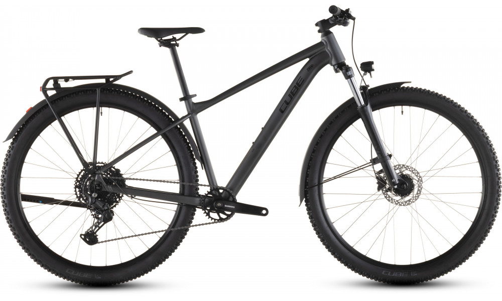 Dviratis Cube Aim Pro FE 27.5 slateblack'n'black 2026 