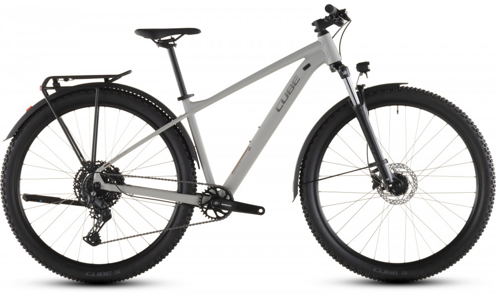 Dviratis Cube Aim Pro FE 27.5 greige'n'titan 2026 