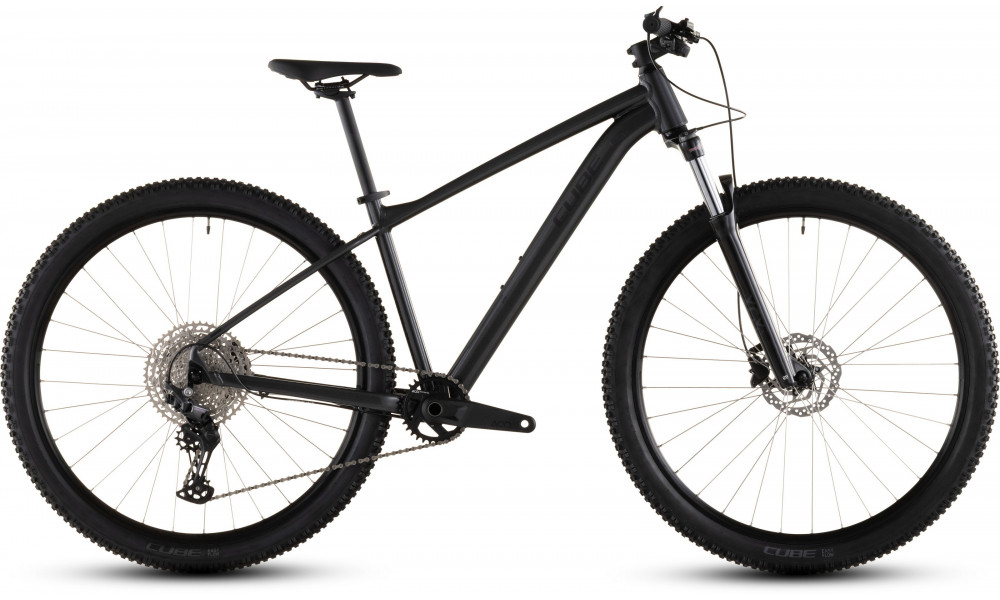 Dviratis Cube Aim SLX 29 slateblack'n'black 2026 