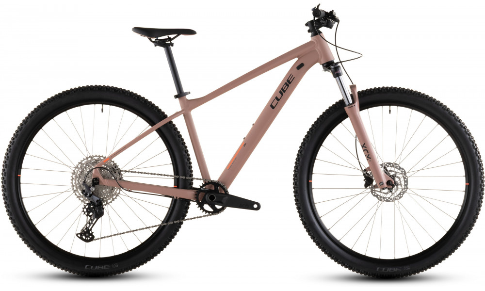 Dviratis Cube Aim SLX 29 blushrose'n'black 2026 