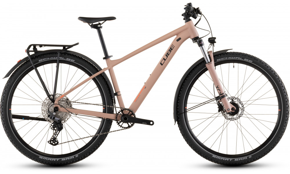 Dviratis Cube Aim SLX FE 29 blushrose'n'black 2026 