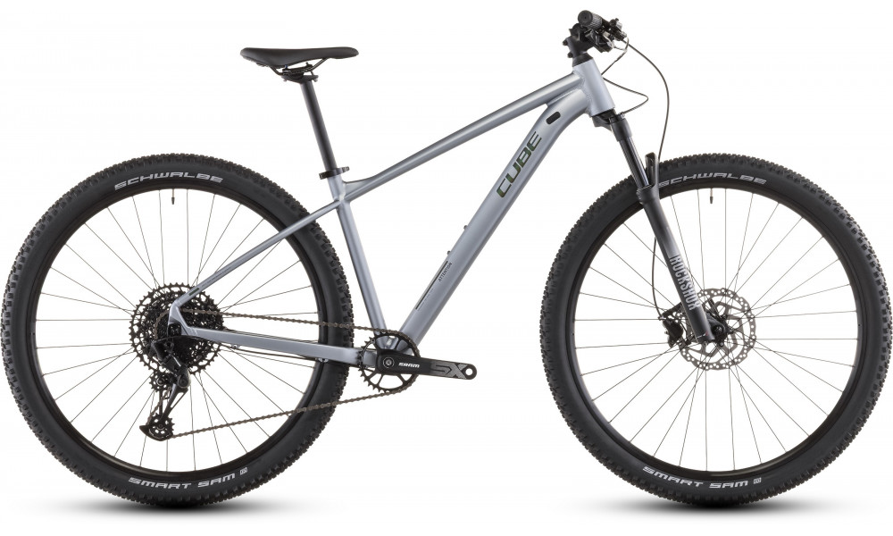 Dviratis Cube Attention SLX 29 slategrey'n'black 2026 