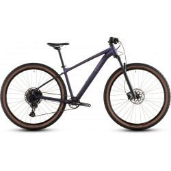 Dviratis Cube Attention SLX 27.5 purplegalaxy'n'black 2026