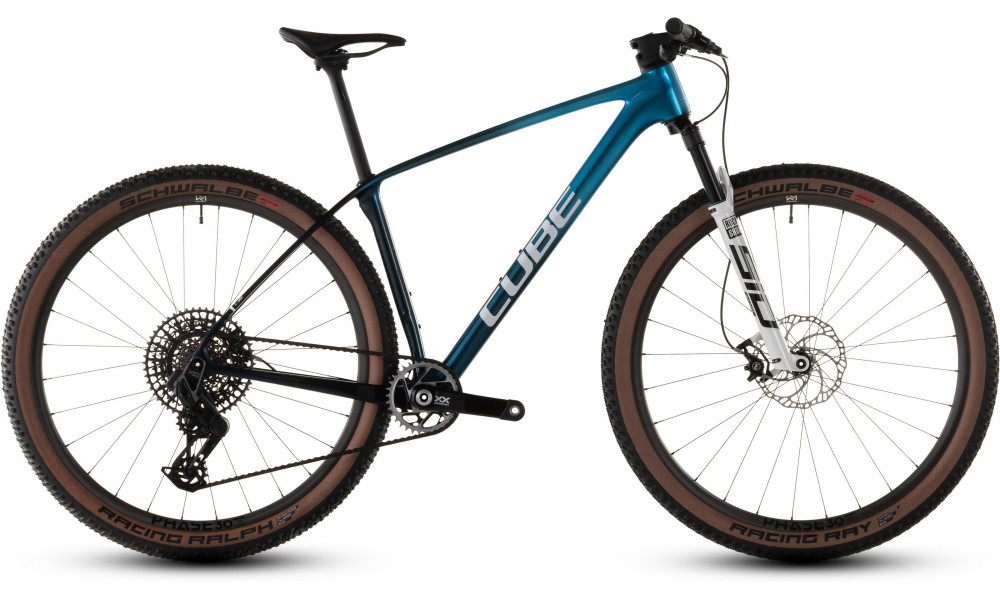 Dviratis Cube Phenix C:68X Race 29 chromeblue'n'liquidblue 2026 