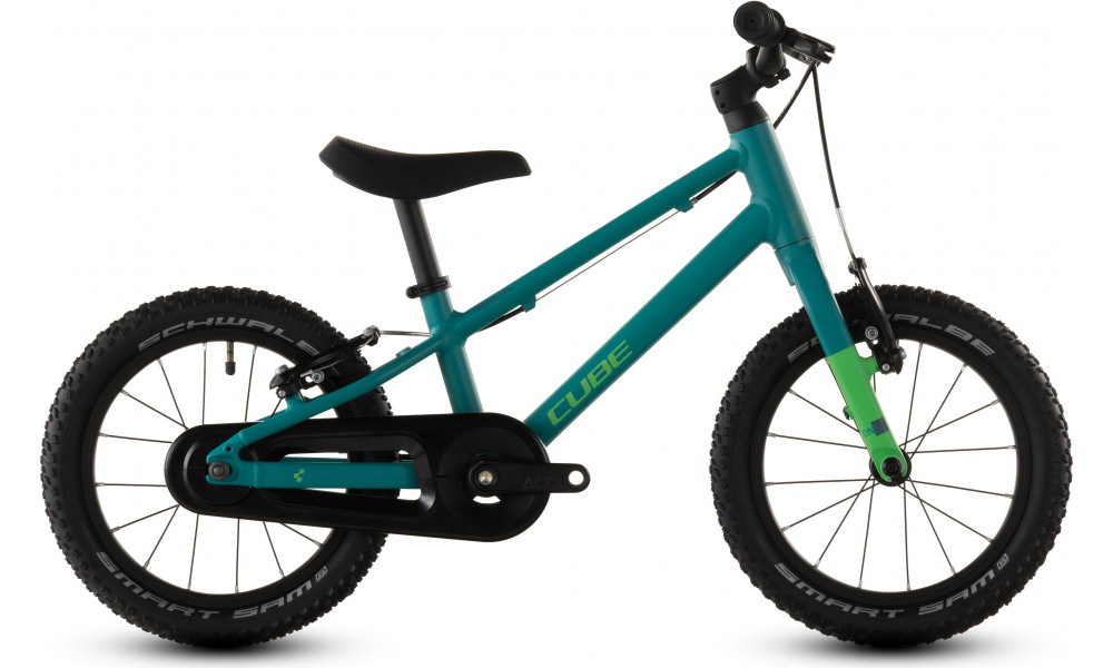 Dviratis Cube Numove 140 seagreen'n'green 2026 