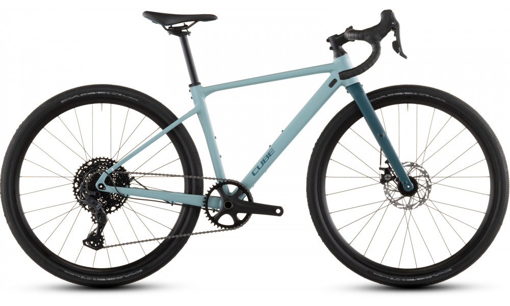 Dviratis Cube Nuroad Rookie Pro 27.5 tealgrey'n'teal 2026 