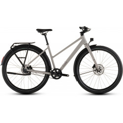 Dviratis Cube Editor Pro FE Trapeze oatgrey'n'grey 2026