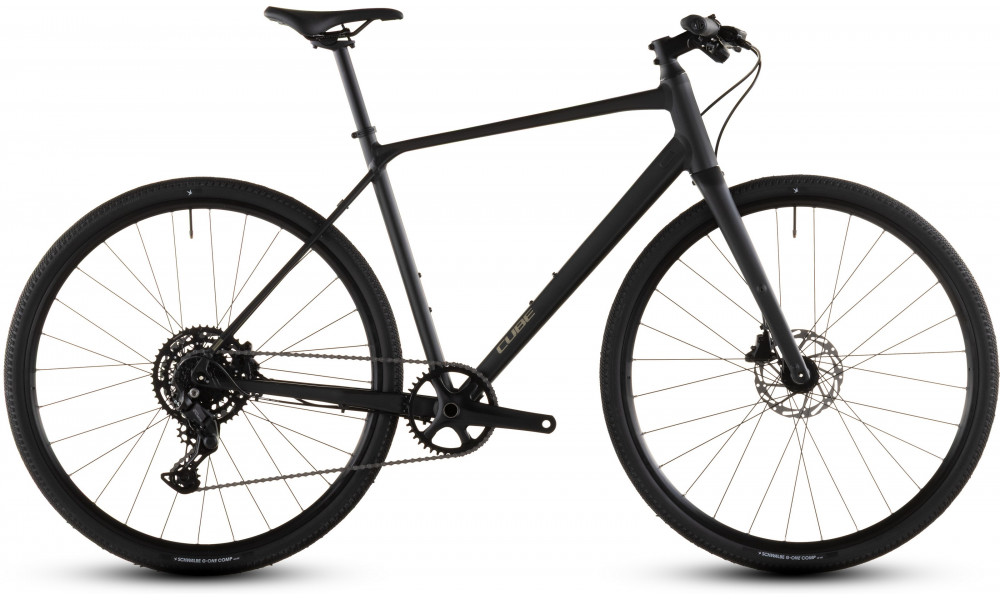 Dviratis Cube Nulane Pro grey'n'chrome 2026 