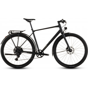 Dviratis Cube Nulane Pro FE grey'n'chrome 2026