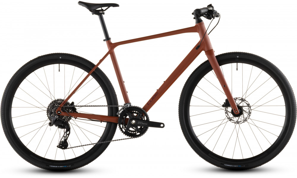Dviratis Cube Nulane Race amber'n'black 2026 