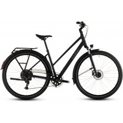 Dviratis Cube Touring ONE Trapeze night'n'chrome 2026