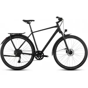 Dviratis Cube Kathmandu Pro coal'n'black 2026