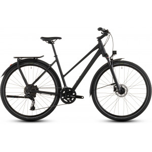 Dviratis Cube Kathmandu Pro Trapeze coal'n'black 2026