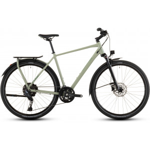Dviratis Cube Kathmandu EXC pea'n'grey 2026