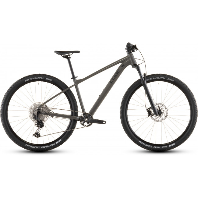 Dviratis Cube Reaction Pro 29 oldgrey'n'black 2026