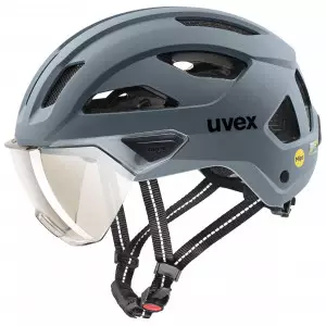 Šalmas Uvex stride visor MIPS black matt