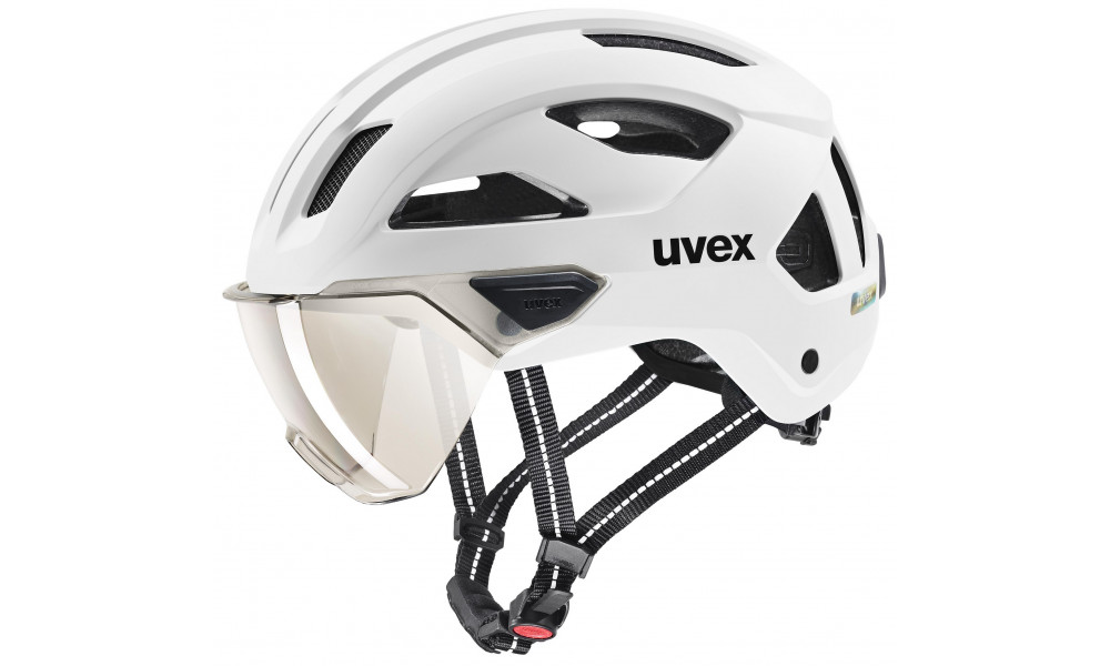 Šalmas Uvex stride visor white matt - 1