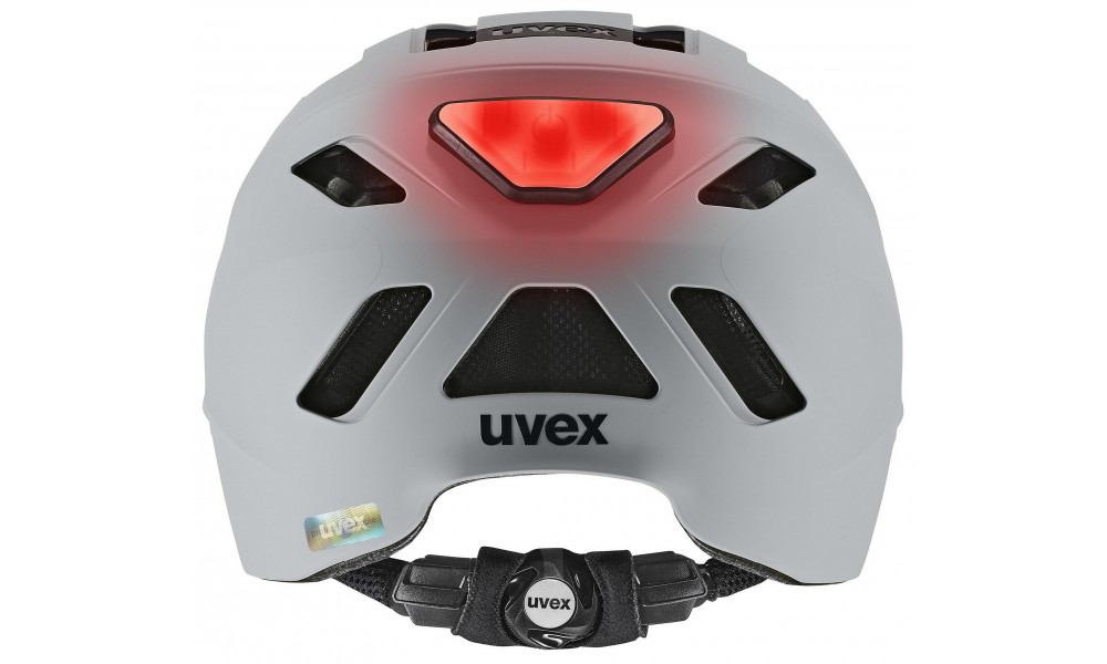Šalmas Uvex urban planet LED rhino matt - 5