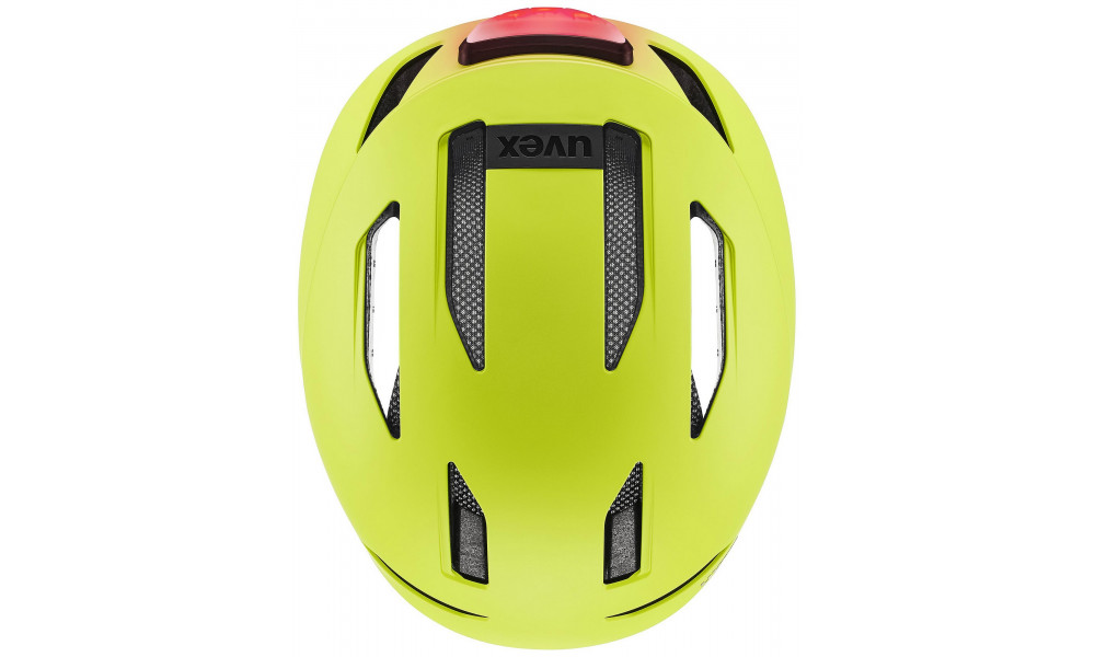 Šalmas Uvex urban planet LED lime matt - 1
