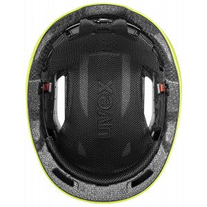 Šalmas Uvex urban planet LED lime matt