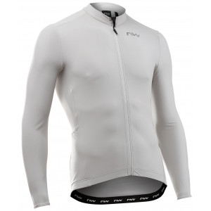 Dviratininko marškinėliai Northwave Farenheit L/S light grey