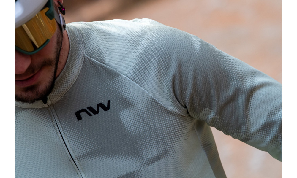 Dviratininko marškinėliai Northwave Blade L/S shark grey - 2