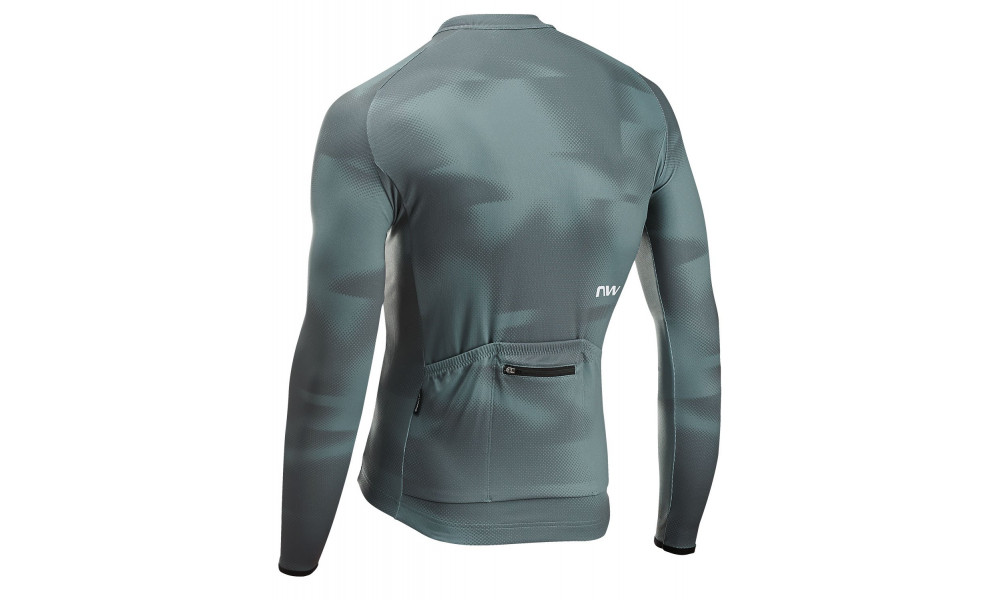 Dviratininko marškinėliai Northwave Blade L/S shark grey - 3