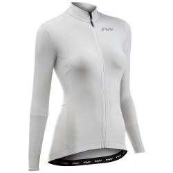 Dviratininko marškinėliai Northwave Fahrenheit WMN L/S light grey