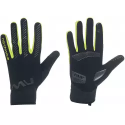 Pirštinės Northwave Active Gel black-yellow fluo