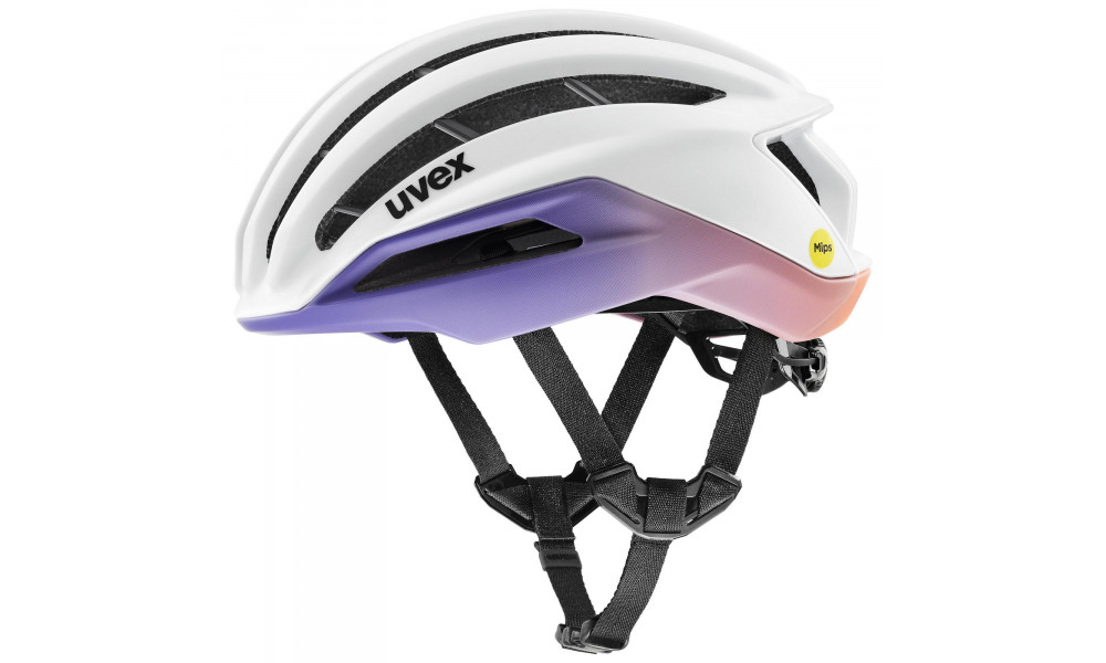 Šalmas Uvex surge aero MIPS white-lilac apricot matt - 10 Šalmas Uvex surge aero MIPS white-lilac apricot matt - 10