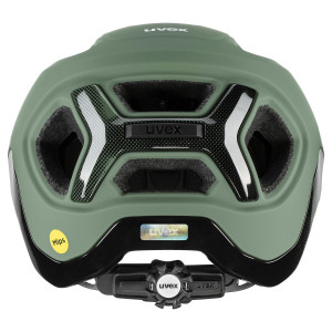 Šalmas Uvex react MIPS moss green-black matt