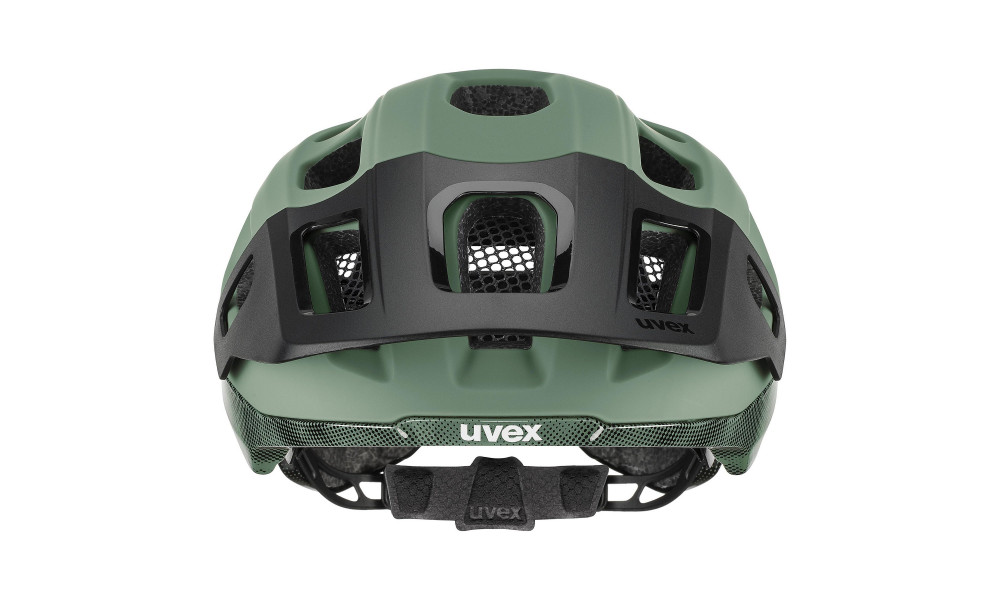 Šalmas Uvex react MIPS moss green-black matt - 3 Šalmas Uvex react MIPS moss green-black matt - 3
