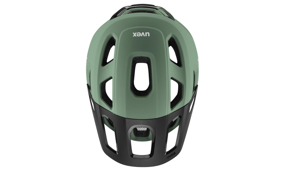 Šalmas Uvex react MIPS moss green-black matt - 5 Šalmas Uvex react MIPS moss green-black matt - 5