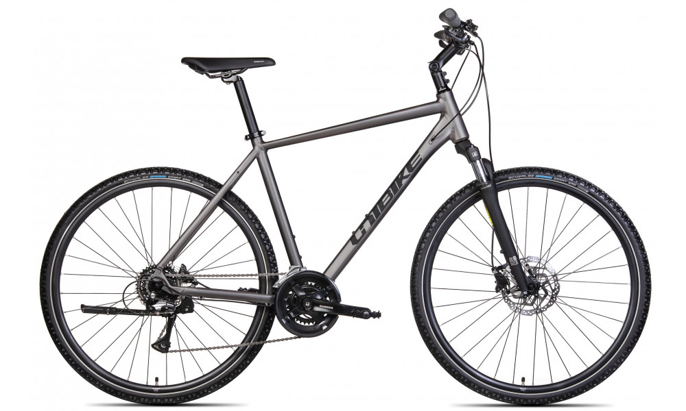 Dviratis Unibike Flash GTS 2025 graphite - 1
