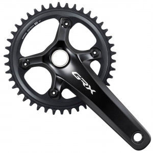 Priekinis žvaigždžių blokas Shimano GRX FC-RX820-1 170mm 1x12-speed Priekinis žvaigždžių blokas Shimano GRX FC-RX820-1 170mm 1x12-speed