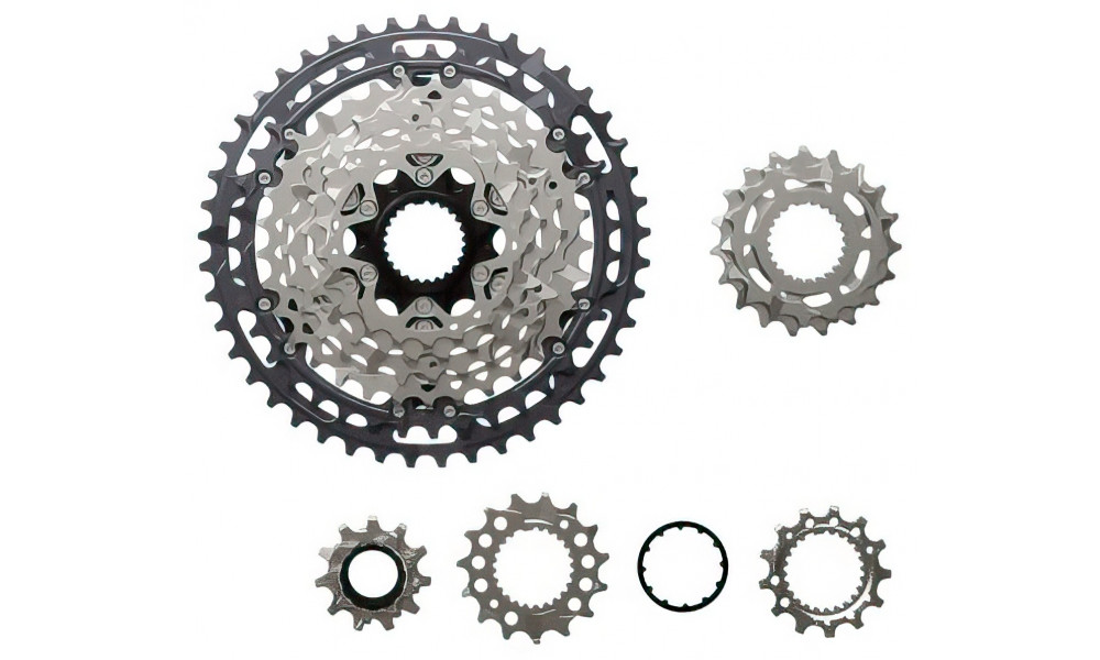 Galinis žvaigždžių blokas Shimano XT CS-M8200 12-speed - 3