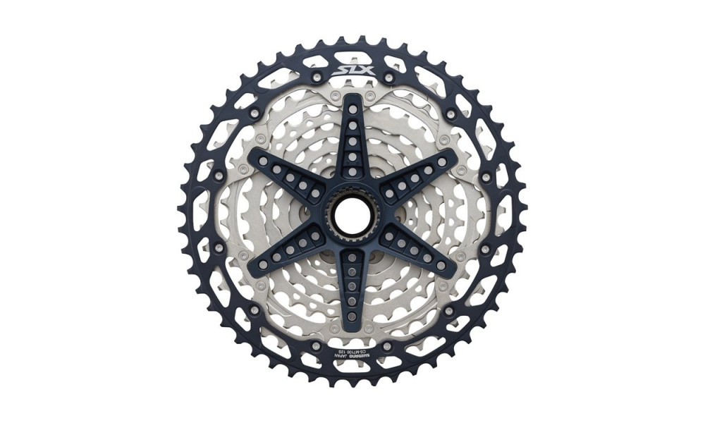 Galinis žvaigždžių blokas Shimano SLX CS-M7100 12-speed - 5 Galinis žvaigždžių blokas Shimano SLX CS-M7100 12-speed - 5
