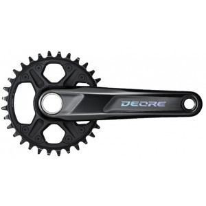 Priekinis žvaigždžių blokas Shimano DEORE FC-M6120-1 175mm 1x12-speed Priekinis žvaigždžių blokas Shimano DEORE FC-M6120-1 175mm 1x12-speed