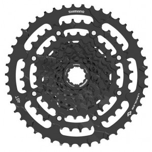 Galinis žvaigždžių blokas Shimano CUES CS-LG300 9-speed Galinis žvaigždžių blokas Shimano CUES CS-LG300 9-speed