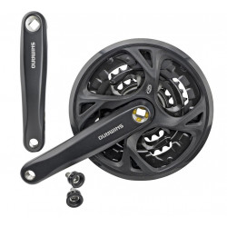 Priekinis žvaigždžių blokas Shimano ALTUS FC-M371-44T 175MM 9-speed black Priekinis žvaigždžių blokas Shimano ALTUS FC-M371-44T 175MM 9-speed black