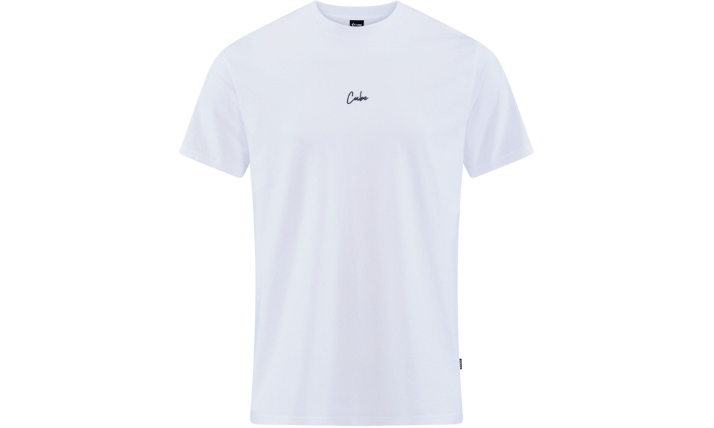 Marškinėliai Cube Organic Script GTY Fit white - 1