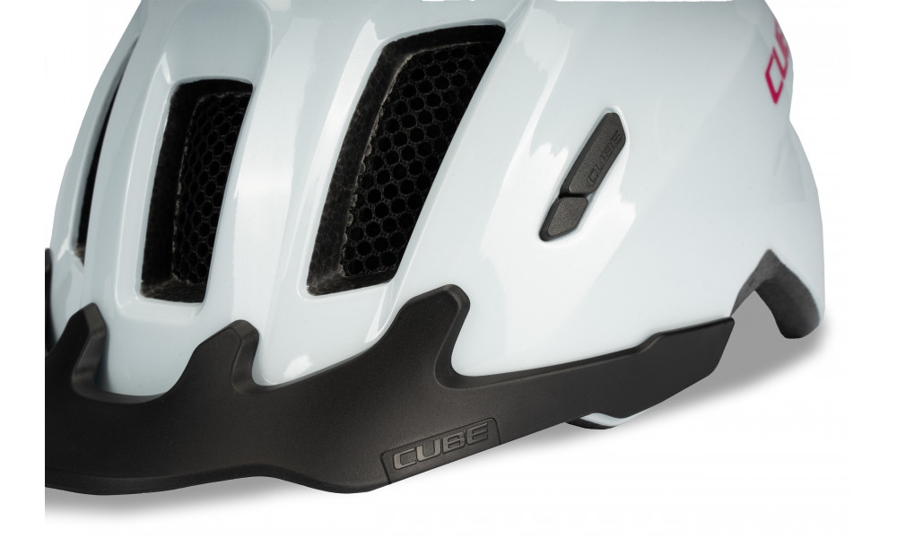 Šalmas Cube FINK flashwhite'n'pink - 4