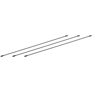 Stipinai NEWMEN VONOA Carbon round 302mm with nipples (3 vnt.)